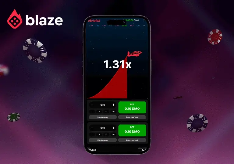 blaze aviator recursos