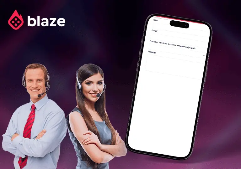 blaze suporte